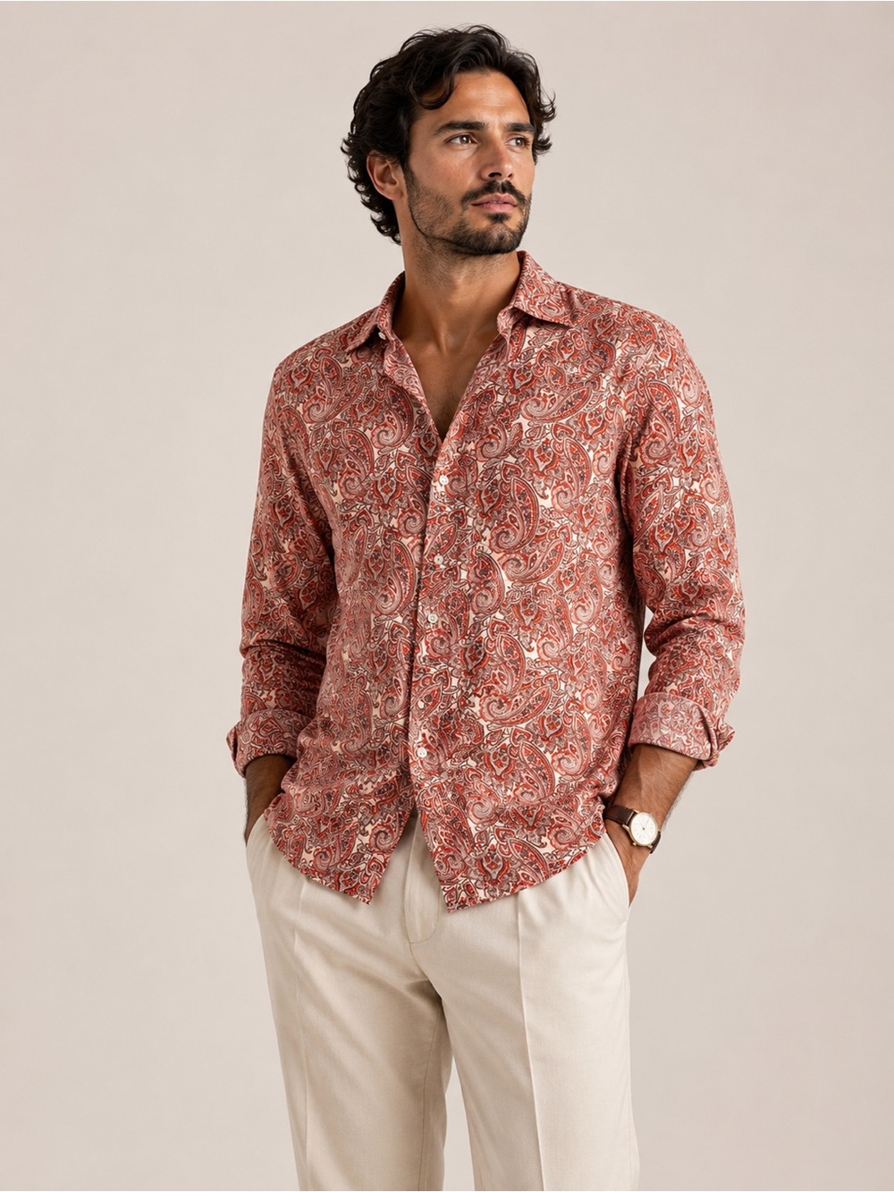 Club Room Men's Button-Down Shirt